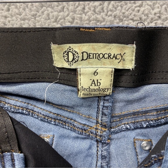 Democracy Ab Technology Skinny Jeans Sz 6 - Picture 7 of 10